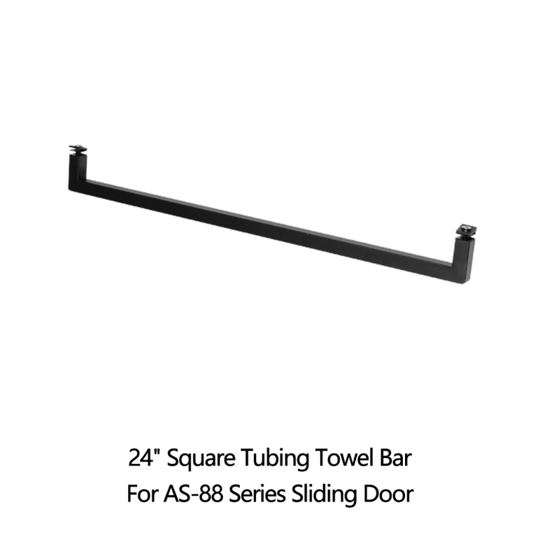 24'' Square Tubing Towel Bar For AS-88 Series Sliding Door