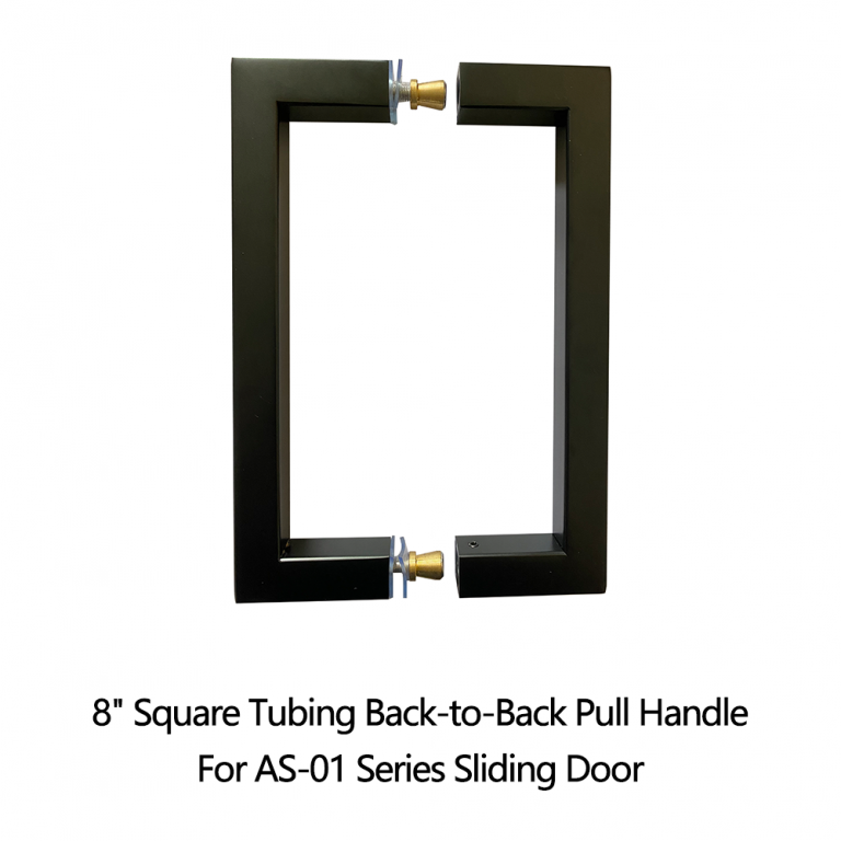 8'' Square Tubing Back-to-Back Pull Handle For AS-01 Series Sliding Door