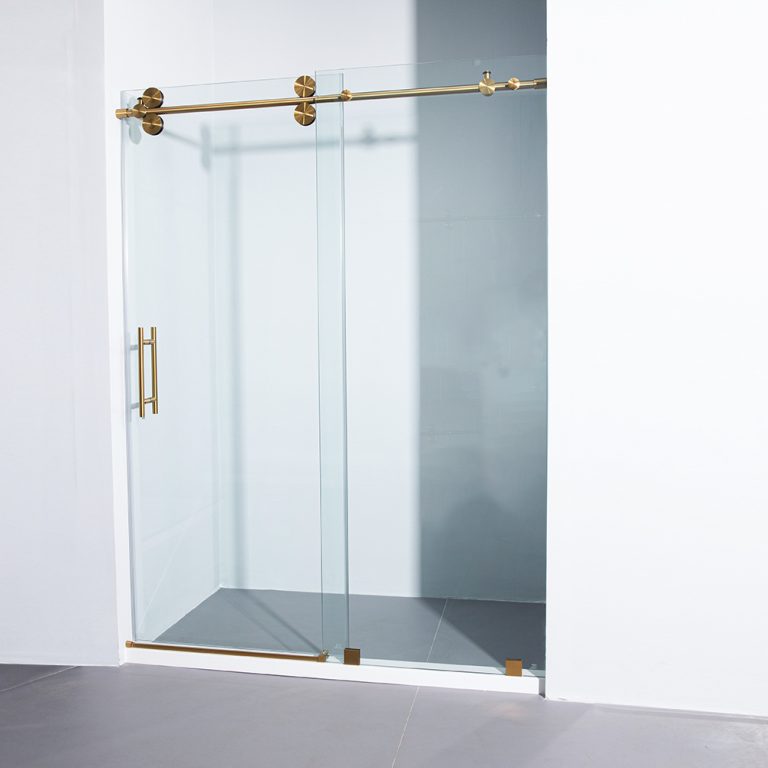 Cresent Frameless Sliding Shower Doors Apisglass