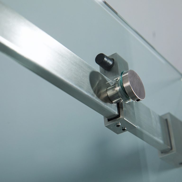 Track Holder Fitting For Fixed Shower Panel Sliding Shower Door Apisglass