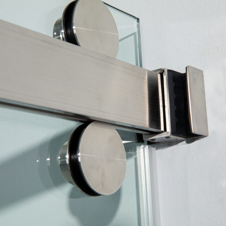 8 Wheels with A Diameter of 55 mm Cambridge Double Sliding Shower Doors Apisglass