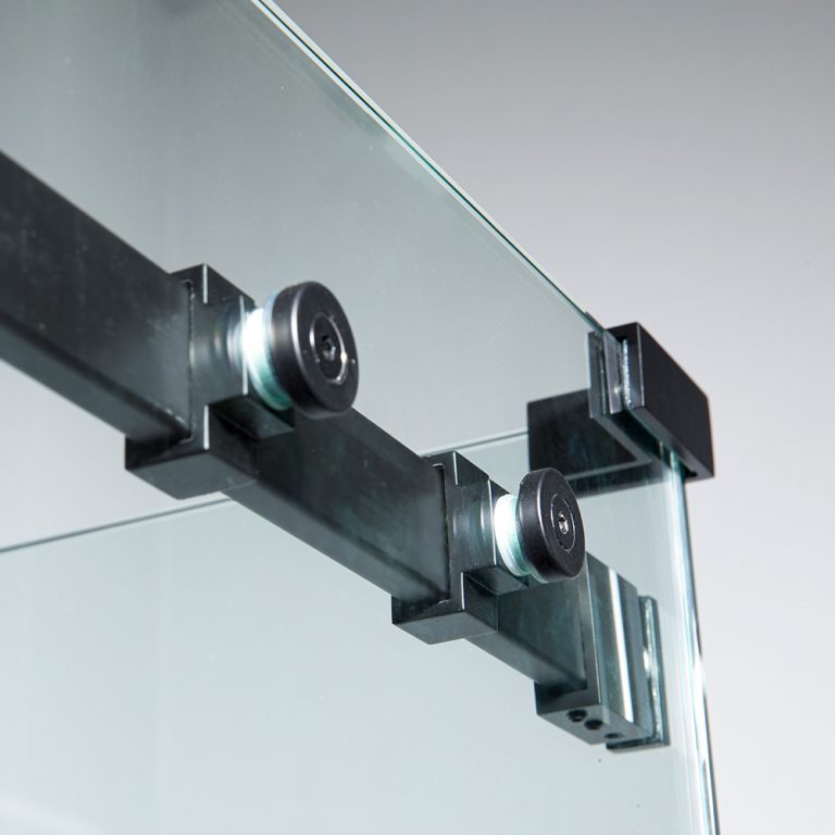 Track Holder Fittings For Secondary Fixed Panel Sliding Shower Doors Apisglass